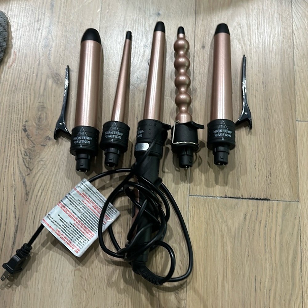 5 in 1 Curing Iron Rose Gold